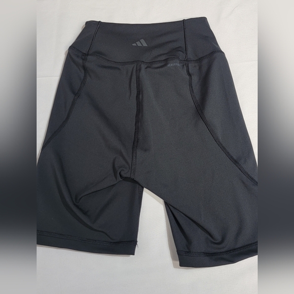 Adidas All Me Essentials 7 Inch Black Short Legging Womens Size XS - Picture 7 of 10